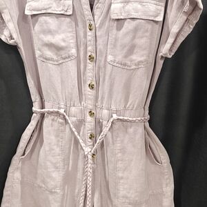 Nicole Miller New York Utility Romper sz medium